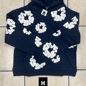 Navy Denim Tear hoodie